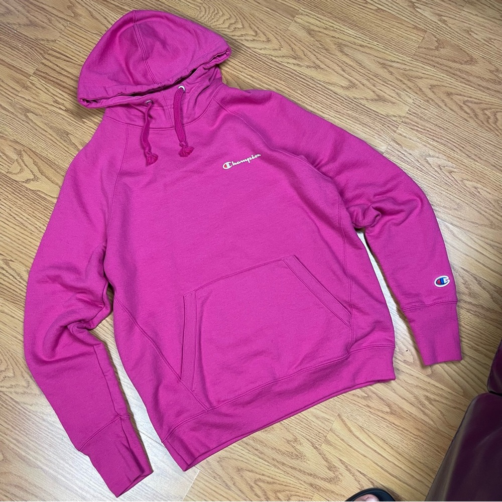 Champion Fuchsia Pullover Hoodie